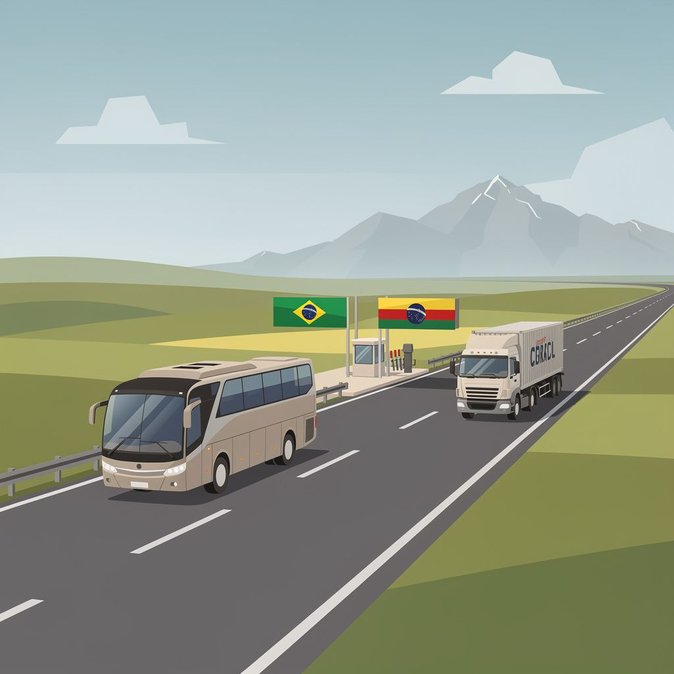 Brasil inaugura nuevo paso fronterizo con Bolivia para pasajeros internacionales y carga