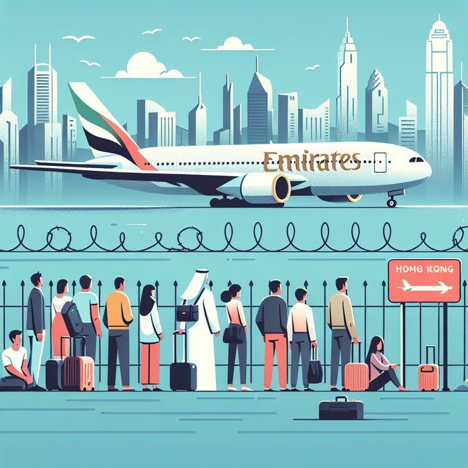 SAR Negotiates Seat Block on Emirates as 730 Hong Kongers Seek Repatriation