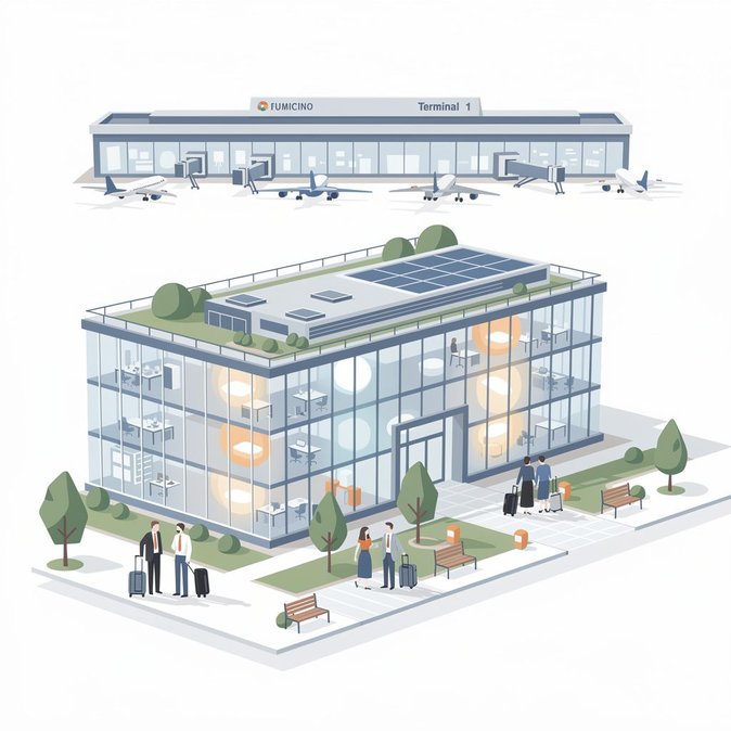 Rome Fiumicino opens “Open – FCO Smart Workplace” business centre next to Terminal 1