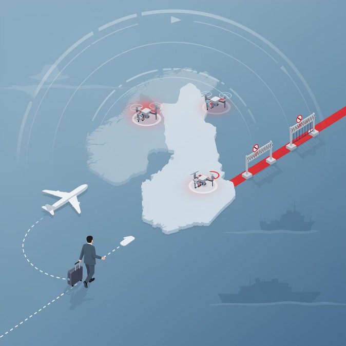 UK updates Finland travel advice with new drone and border-closure warnings
