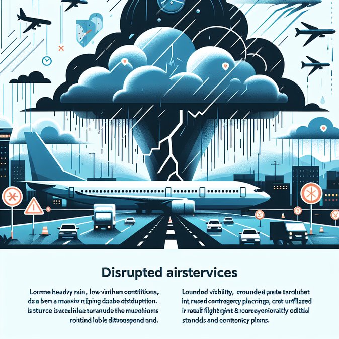 Severe Weather Disrupts 1,222 Flights Across China, Testing Contingency Plans