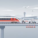 Finalizan las obras en las vías según lo previsto: acceso completo al aeropuerto de Zúrich restaurado a partir del 3 de julio
