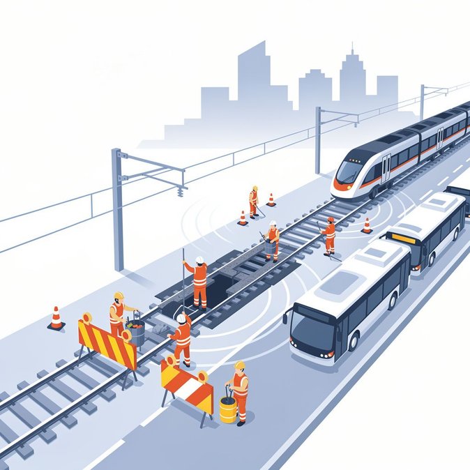 Three-Week Track Maintenance Begins on Brussels Inner-Ring Rail Corridor