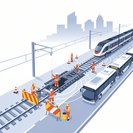 Three-Week Track Maintenance Begins on Brussels Inner-Ring Rail Corridor