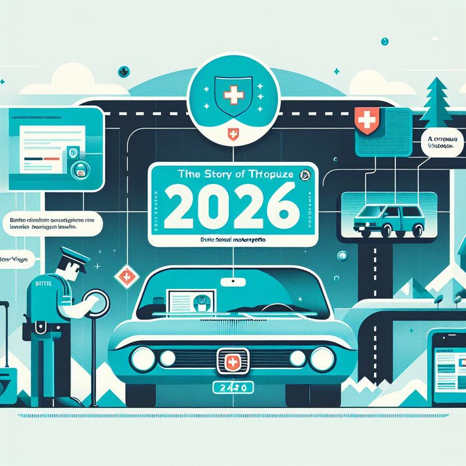 2026 Swiss motorway vignette now compulsory: what companies and visitors need to know