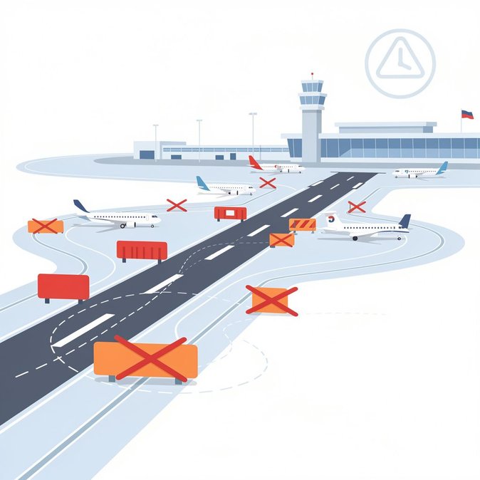Prague Airport issues weekend NOTAMs: Taxiway closures and ILS outage could delay flights