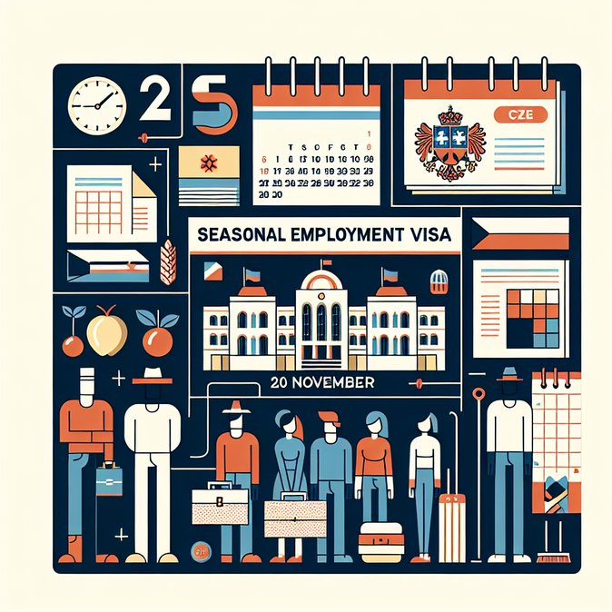 Czech Embassy in Cairo Announces One-Day Window for November Seasonal-Work Visa Bookings