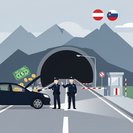 Cash-smuggling alert: Austrian police seize thousands of euros at Karawankentunnel border post