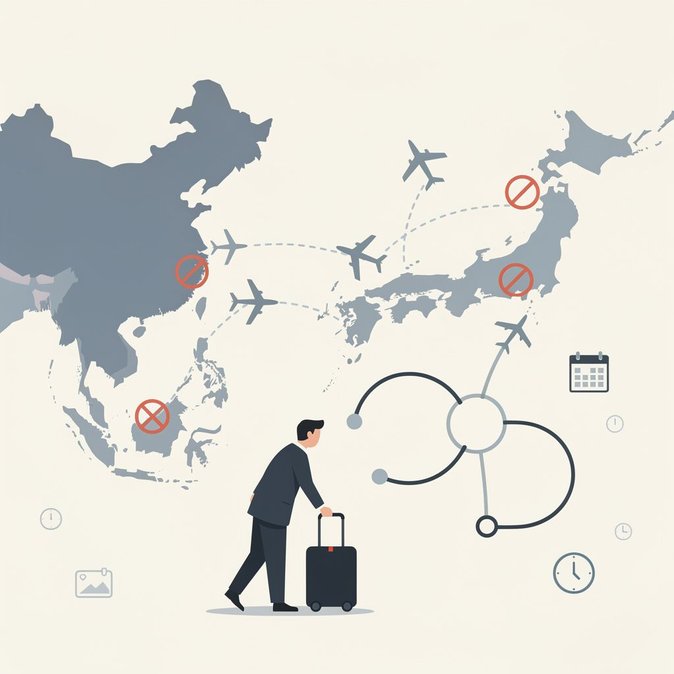 Sharp Rise in China-Japan Flight Cancellations Disrupts Summer Travel