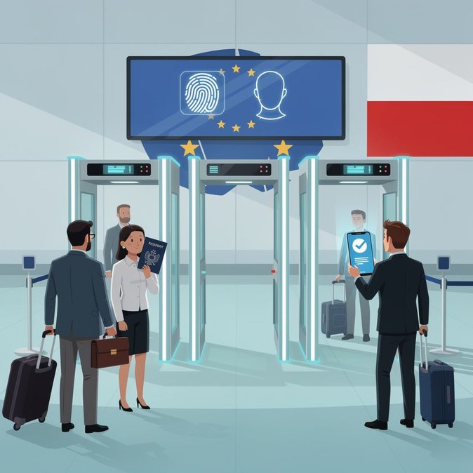 Le système d'entrée/sortie de l'UE met en lumière les contrôles biométriques imminents et l'autorisation ETIAS pour les voyageurs en Pologne