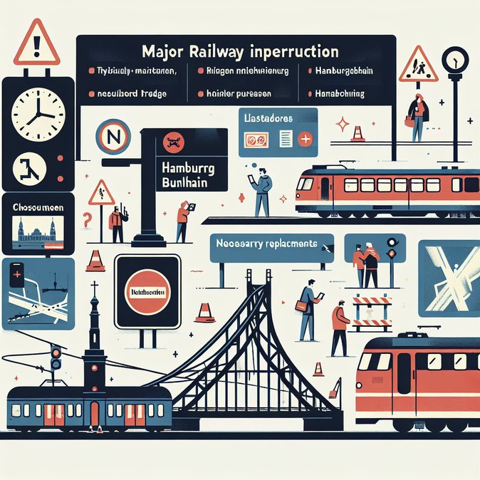 Major Rail Diversions Announced for Hamburg Corridor from 27 February to 30 March