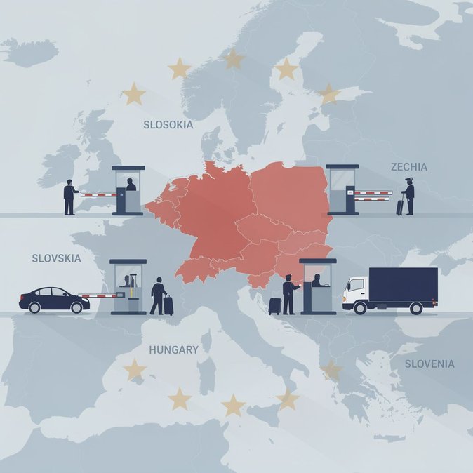 L'Autriche prolonge les contrôles aux frontières intérieures de l'espace Schengen jusqu'au 15 mars 2027