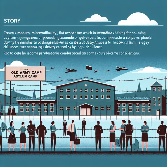 Thousands march in Crowborough to oppose Home Office plan for asylum camp