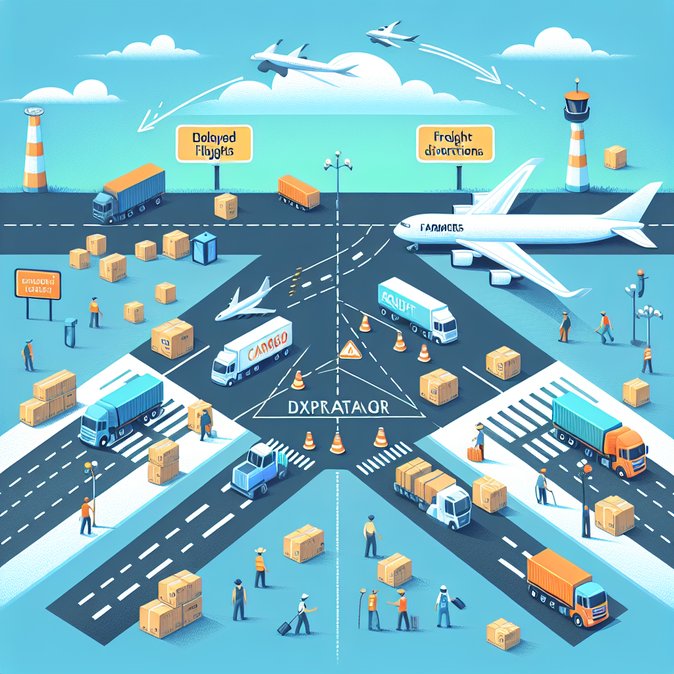 Farmers’ blockade at Brussels Airport snarls cargo operations and international supply chains