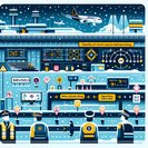 Brussels Airport issues snow alert, warns passengers of possible delays and stricter ID checks