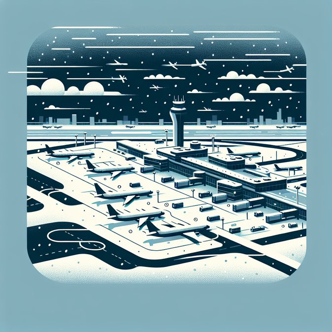 Winter Storm Cancels 2,122 U.S. Flights, Disrupting Corporate Travel Nationwide