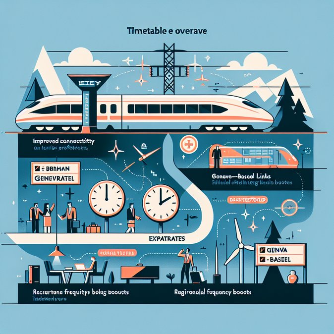 New Swiss Rail Timetable Adds Brig–Berlin Direct Train and More Cross-Border Links