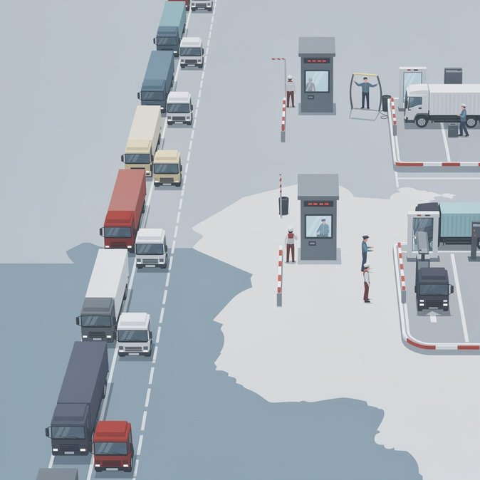 Les temps d'attente des cargaisons atteignent 20 heures à la frontière entre la Biélorussie et la Pologne en raison du renforcement des contrôles liés aux sanctions