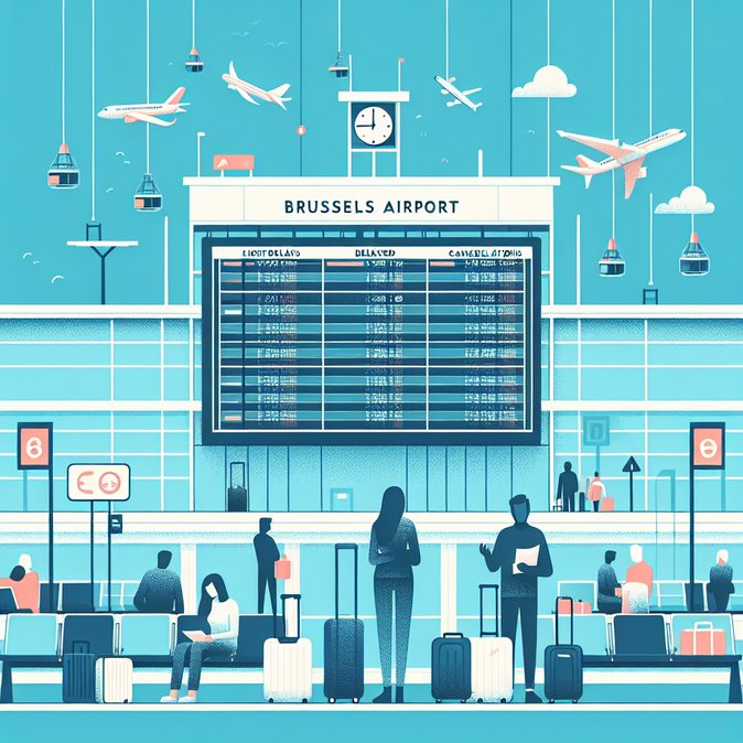 Holiday Air-Travel Chaos: 110 Delays and 3 Cancellations Hit Brussels Airport in Europe-Wide Disruption