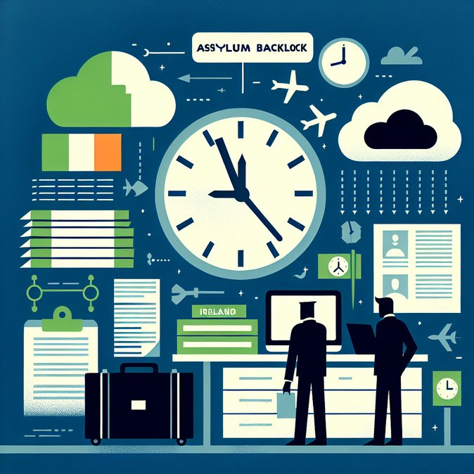 Asylum-application backlog in Ireland ‘almost unmanageable’, officials warn