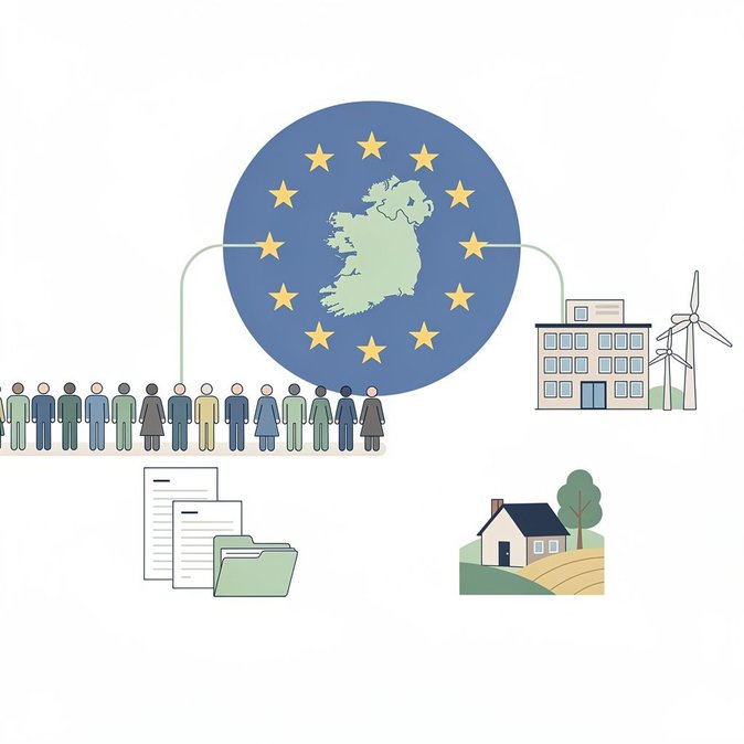 Diputado de Fine Gael califica el Pacto de Migración de la UE como un ‘cambio radical’ para el retraso en asilo en Irlanda