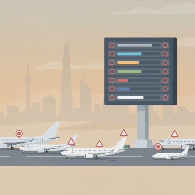 Les liaisons aériennes entre les Émirats arabes unis et l’Arabie saoudite subissent une nouvelle vague d’annulations après les attaques contre l’aéroport de Riyad