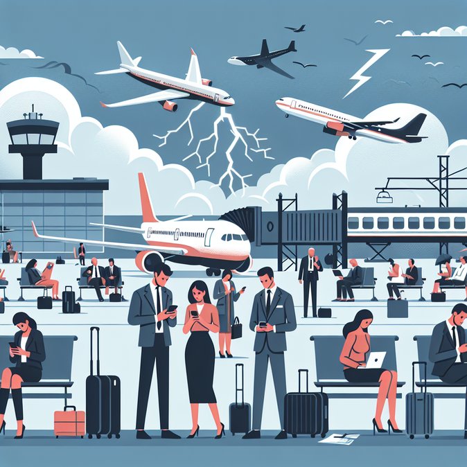 United Airlines Issues East Coast Thunderstorms Travel Waiver Ahead of March 16–17 Storm Front