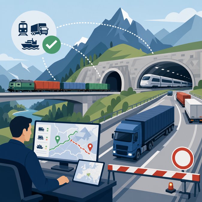 Freight Forwarders Activate Contingency Plans Ahead of Brenner Shutdown