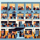 Audit Reveals Half of Fedasil-Run Asylum Centres Fall Short of Minimum Standards