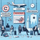 Europe-Wide Airline Strikes Cause 2,000+ Flight Delays; Czechs Connecting via Germany and Switzerland Hit Hard