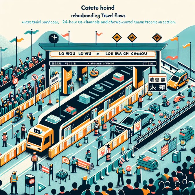 Holiday border rush pushes Hong Kong to 3.2 million crossings—85 % of pre-Covid level