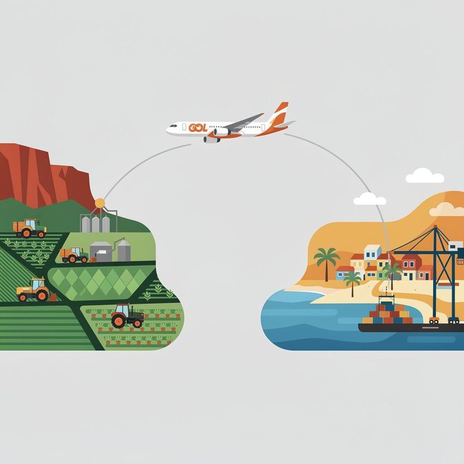 رحلة أسبوعية جديدة بين كويابا وسلفادور توسع ممر السياحة بين وسط غرب البرازيل والشمال الشرقي