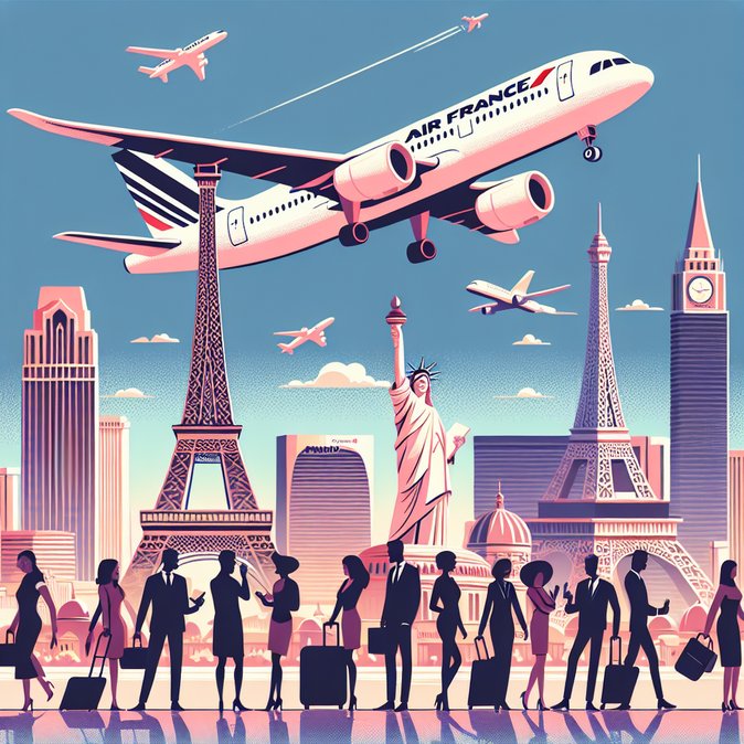 Air France to Launch Paris–Las Vegas Non-stop Service in Spring 2026