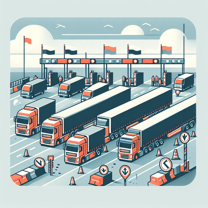 2 600 Trucks Stuck as Polish Carrier Blockade Continues at Three Ukraine Crossings