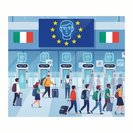 البيانات الفصلية الأولى تكشف عن إيطاليا ضمن أبرز مستخدمي نظام الدخول والخروج لمنطقة شنغن