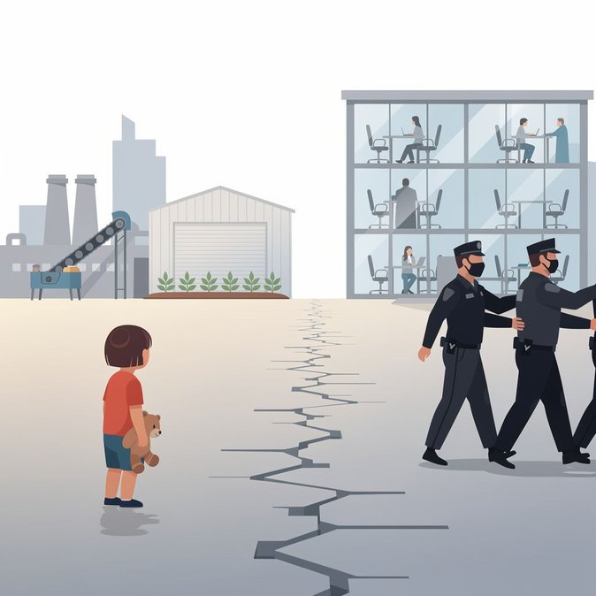 Human Rights Watch: Surge in U.S. Immigration Arrests Is Traumatising Children