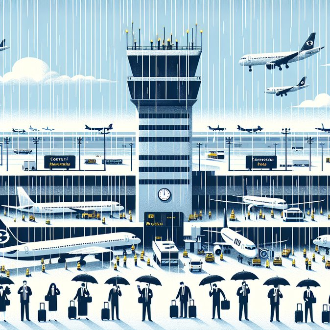 Summer storm and staffing crunch snarl year-end travel at São Paulo/Guarulhos – 90 delays, 11 cancellations