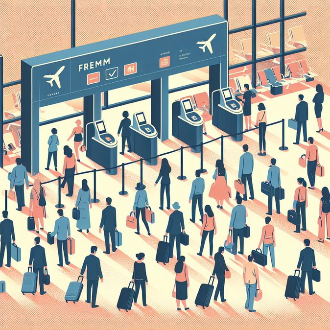 Biometric Entry/Exit System triggers hour-long queues at French airports