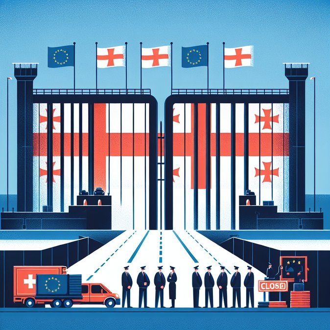 EU suspends visa-free travel for Georgian diplomats after contentious reforms