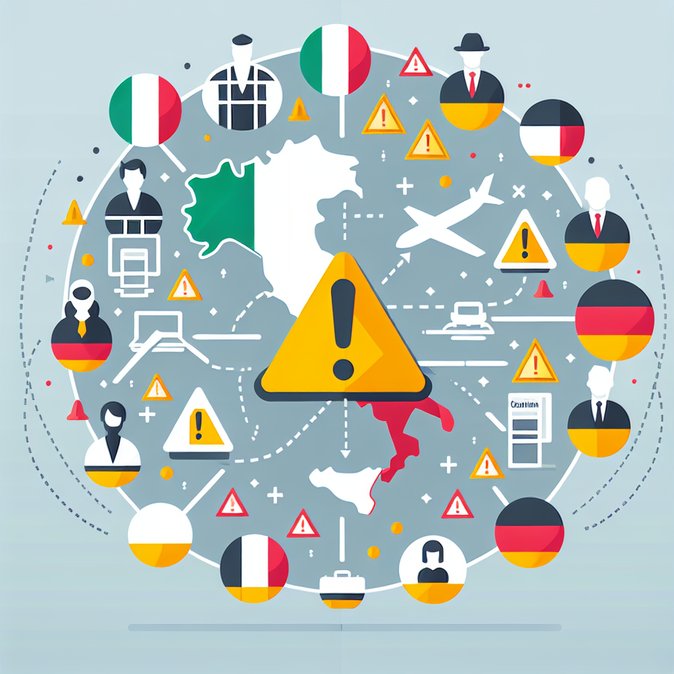 Italy Adds Germany to Expanded Travel Advisory Amid Security Concerns