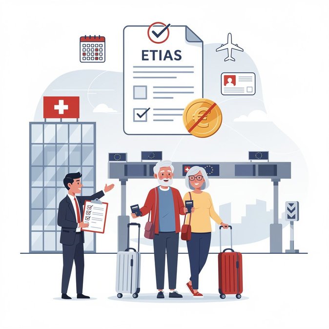 ETIAS fee scrapped for travellers aged 70+, but authorisation still mandatory