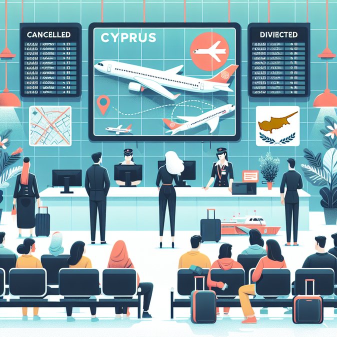 Cyprus airports cancel flights and divert traffic as US-Israel strikes on Iran roil Middle-East airspace