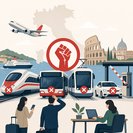 Nation-wide 28–29 May transport strike threatens Italy’s trains, flights and ferries