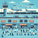 Zúrich sufre 136 retrasos de vuelos mientras Europa registra 852 interrupciones tras la Navidad