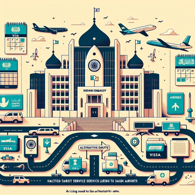 Indian Embassy in Kuwait suspends Saudi transit-visa facilitation ahead of Hajj; travellers told to reroute or apply directly