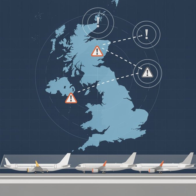 Fresh UK air-traffic control outage grounds more than 200 flights