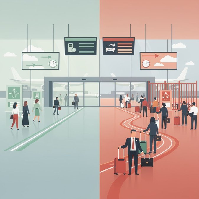 Les aéroports italiens ouvrent des « voies Espagne » ; les voyageurs invités à arriver en avance