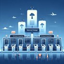 Nationwide airport kiosk outage resolved, residual customs delays expected