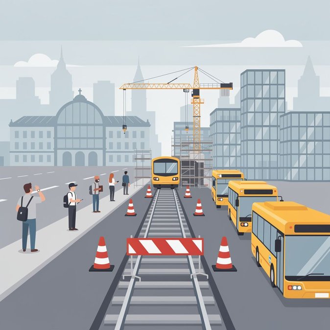 Weekend shutdown of Brussels–Nivelles rail corridor diverts commuters onto buses and alternative lines
