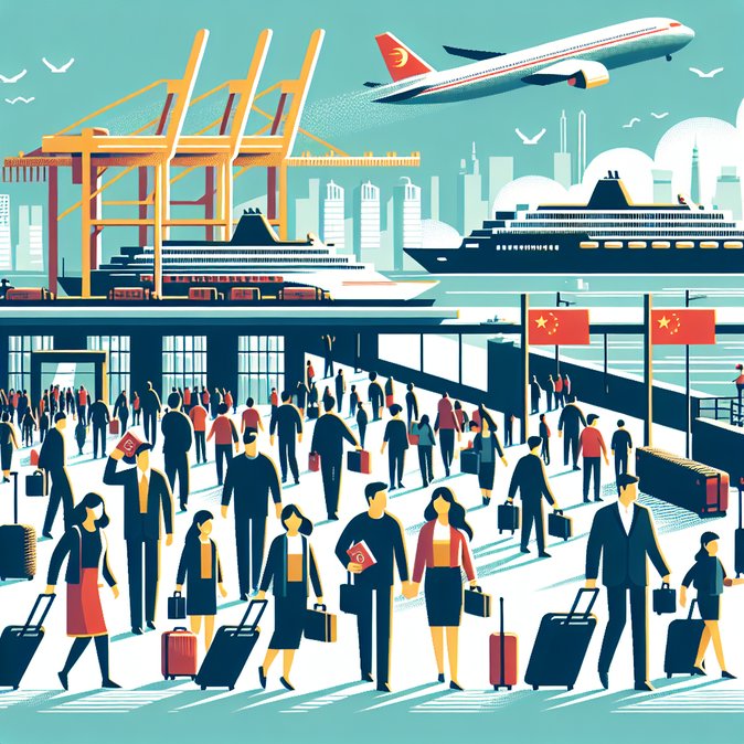 Mutual Visa-Free Deal Spurs 83 % Surge in Tourism Across China–Russia Suifenhe Border